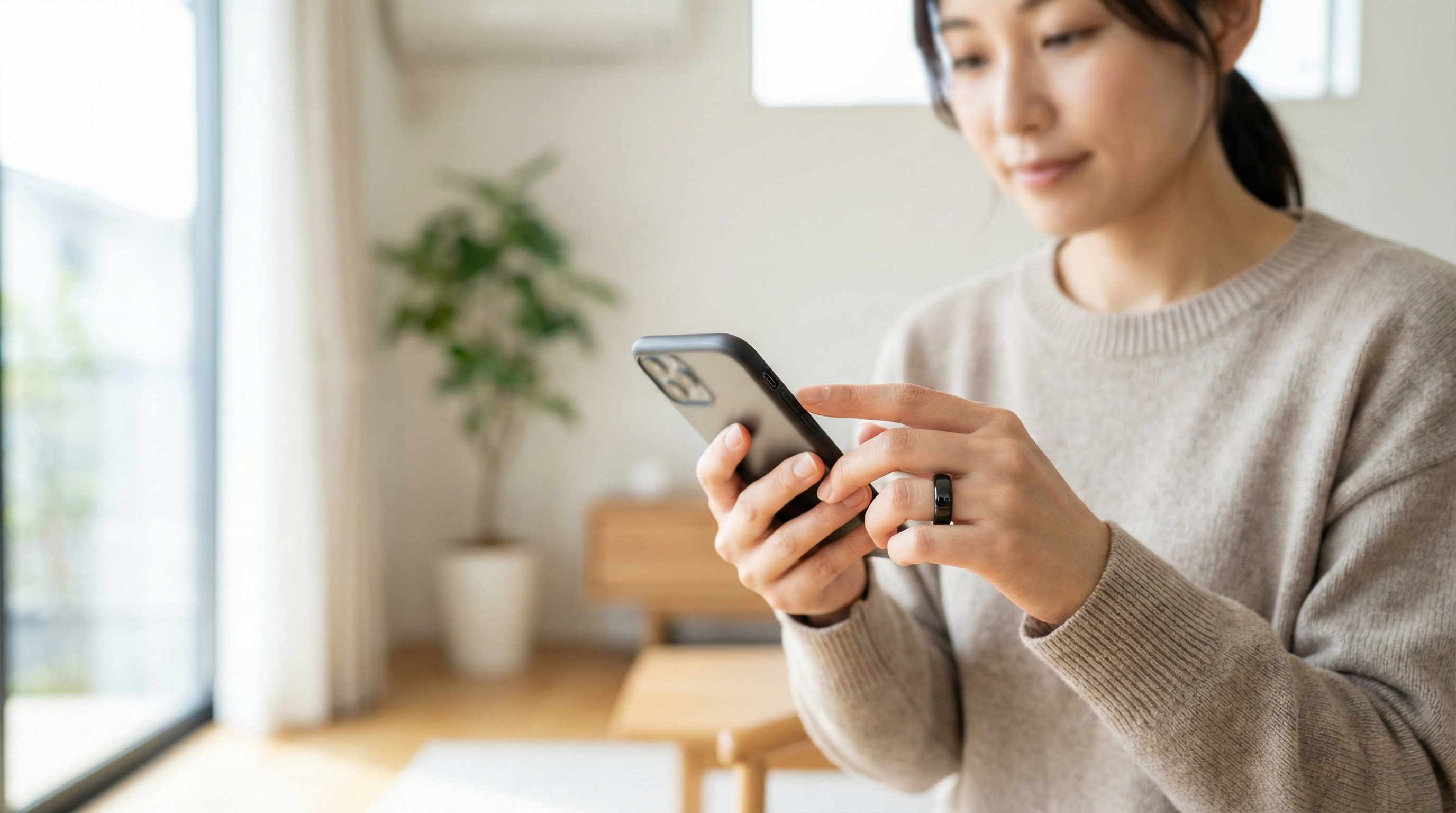 生理周期トラッキング画面