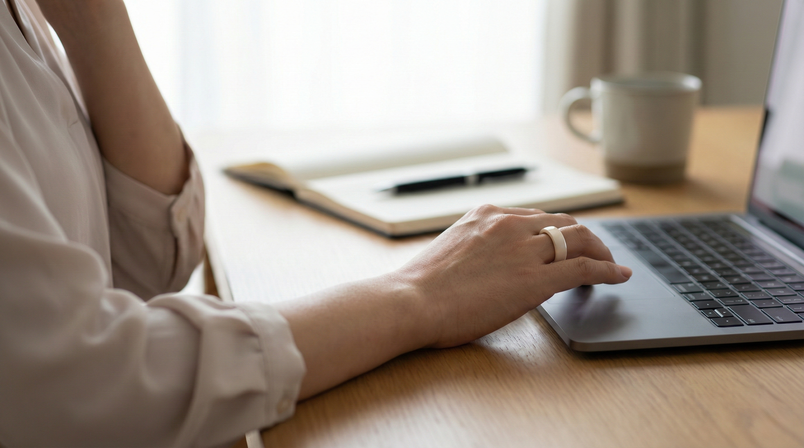 心拍数トラッキング画面